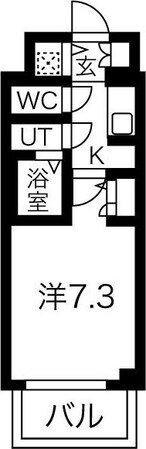 姫島駅 徒歩5分 3階の物件間取画像